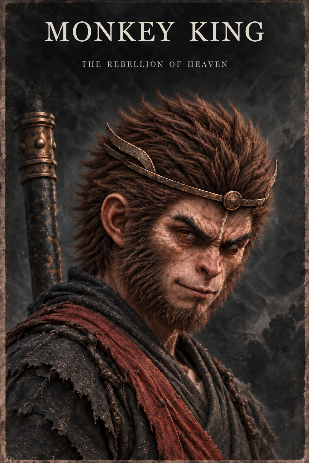 MONKEY KING: The Rebellion of Heaven - Official Book 01 Locked Front Cover Master