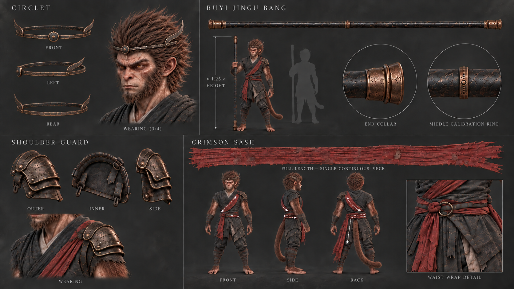 Signature Equipment Construction - Ruyi Jingu Bang & Circlet