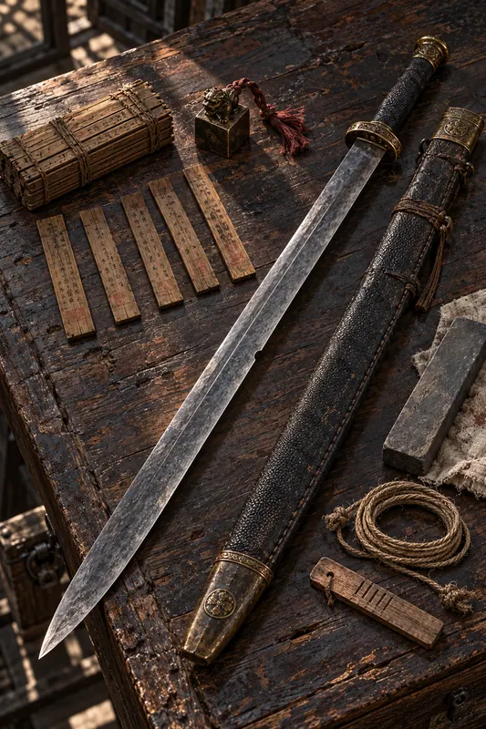 Commander's seal & notched blade